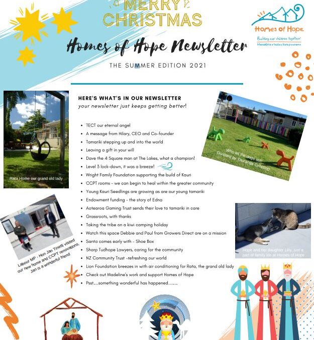 Homes of Hope Newsletter – The Summer Edition 2021