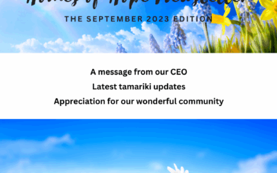 Homes of Hope Newsletter – The September 2023 edition