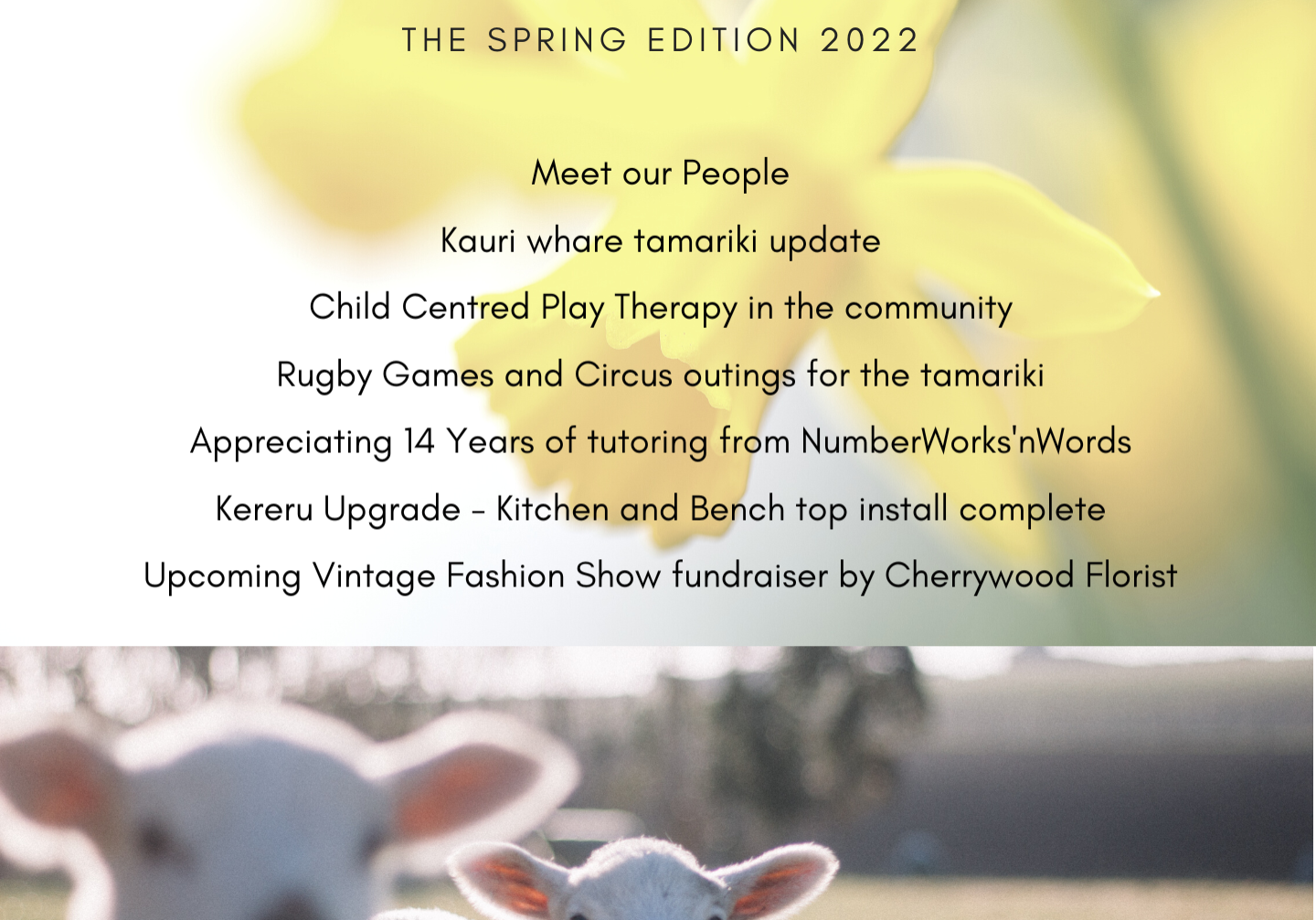 Spring Newsletter 2022 Homes of Hope